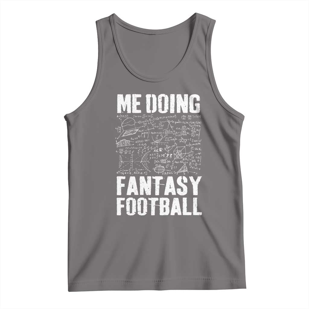 Funny Fantasy Football Tank Top Draft Party Commish FFL Vintage Touchdown Season TS10 Deep Heather Print Your Wear