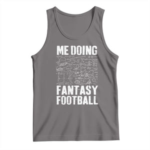 Funny Fantasy Football Tank Top Draft Party Commish FFL Vintage Touchdown Season TS10 Deep Heather Print Your Wear