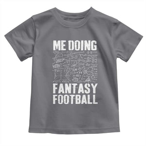 Funny Fantasy Football Toddler T Shirt Draft Party Commish FFL Vintage Touchdown Season TS10 Charcoal Print Your Wear