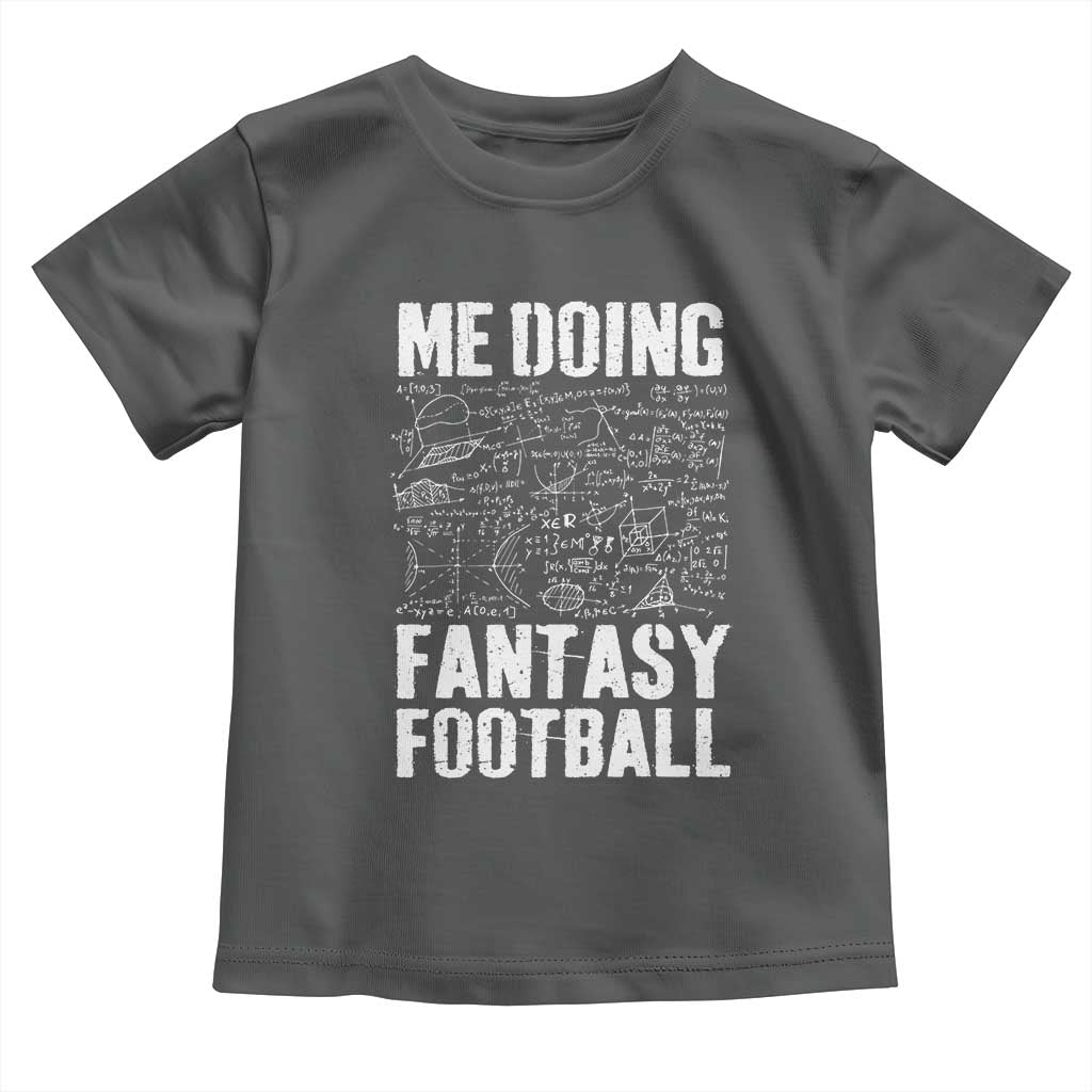 Funny Fantasy Football Toddler T Shirt Draft Party Commish FFL Vintage Touchdown Season TS10 Dark Heather Print Your Wear