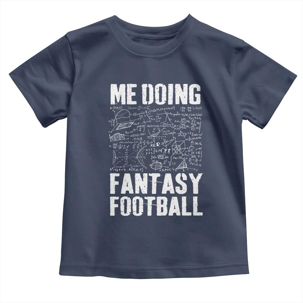 Funny Fantasy Football Toddler T Shirt Draft Party Commish FFL Vintage Touchdown Season TS10 Navy Print Your Wear
