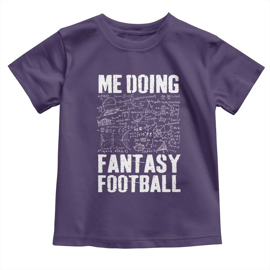 Funny Fantasy Football Toddler T Shirt Draft Party Commish FFL Vintage Touchdown Season TS10 Purple Print Your Wear