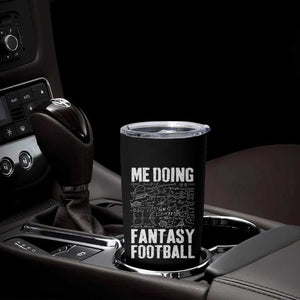 Funny Fantasy Football Tumbler Cup Draft Party Commish FFL Vintage Touchdown Season TS10 Print Your Wear