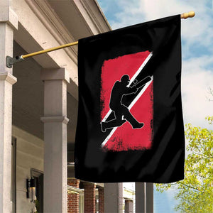 Trinidad and Tobago Cricket Garden Flag Retro Vintage Sport Trini Trinidadian Flag Cricket Fan TS10 Print Your Wear