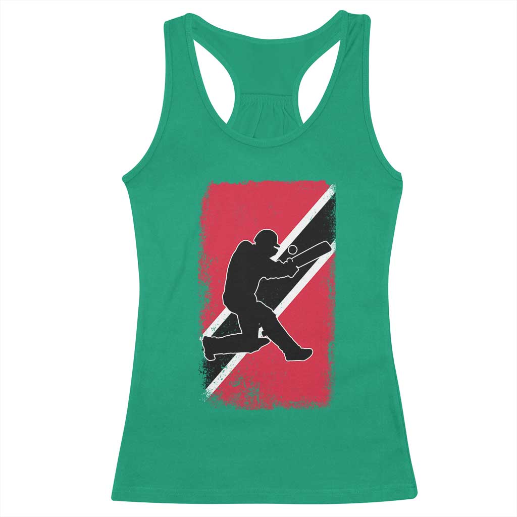 Trinidad and Tobago Cricket Racerback Tank Top Retro Vintage Sport Trini Trinidadian Flag Cricket Fan TS10 Irish Green Print Your Wear