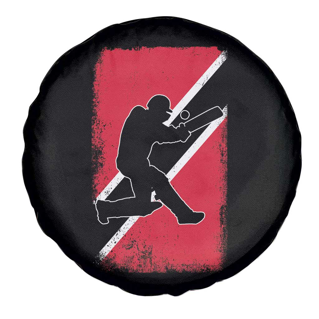 Trinidad and Tobago Cricket Spare Tire Cover Retro Vintage Sport Trini Trinidadian Flag Cricket Fan TS10 Print Your Wear