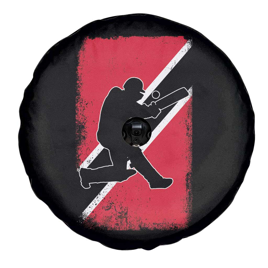 Trinidad and Tobago Cricket Spare Tire Cover Retro Vintage Sport Trini Trinidadian Flag Cricket Fan TS10 Print Your Wear