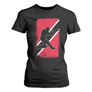 Trinidad and Tobago Cricket T Shirt For Women Retro Vintage Sport Trini Trinidadian Flag Cricket Fan TS10 Black Print Your Wear