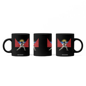Antigua and Barbuda Cricket Coffee Mug Retro Vintage Sport Antiguan Flag West Indies Fan TS10 Print Your Wear
