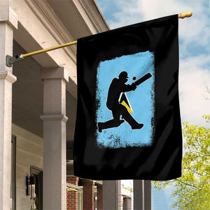 Saint Lucia Cricket Garden Flag Retro Vintage Sport Saint Lucian Flag West Indies Cricket Fan TS10 Print Your Wear
