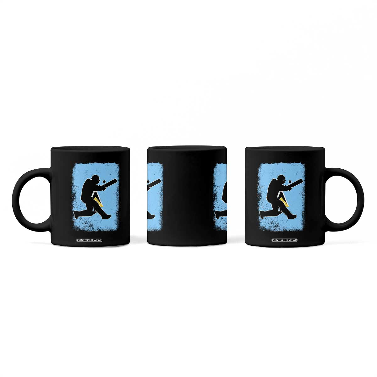 Saint Lucia Cricket Coffee Mug Retro Vintage Sport Saint Lucian Flag West Indies Cricket Fan TS10 Print Your Wear