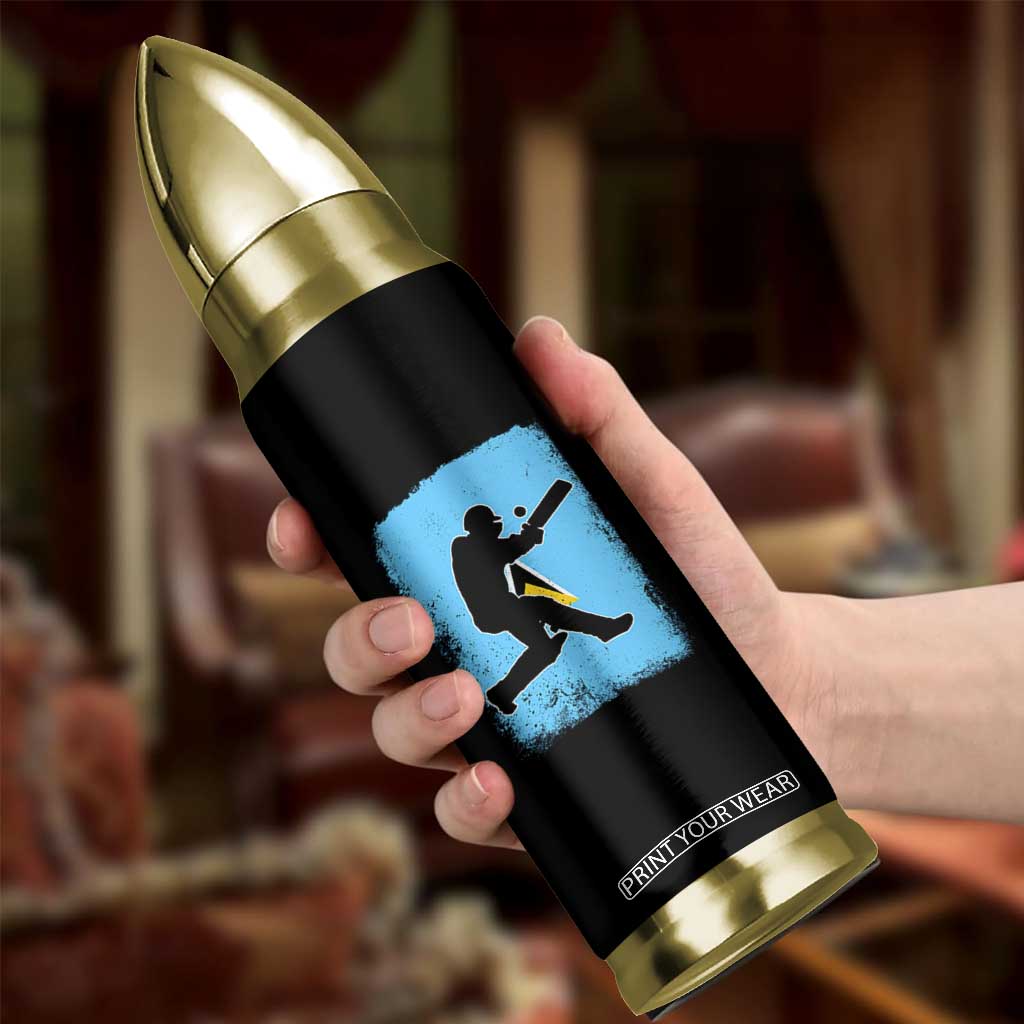 Saint Lucia Cricket Bullet Tumbler Retro Vintage Sport Saint Lucian Flag West Indies Cricket Fan TS10 Print Your Wear
