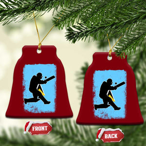 Saint Lucia Cricket Ceramic Ornament Retro Vintage Sport Saint Lucian Flag West Indies Cricket Fan TS10 Print Your Wear