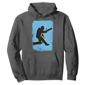 Saint Lucia Cricket Hoodie Retro Vintage Sport Saint Lucian Flag West Indies Cricket Fan TS10 Dark Heather Print Your Wear