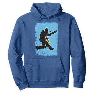 Saint Lucia Cricket Hoodie Retro Vintage Sport Saint Lucian Flag West Indies Cricket Fan TS10 Royal Blue Print Your Wear