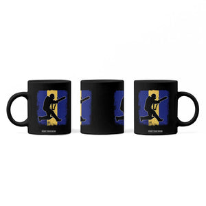 Barbados Cricket Coffee Mug Retro Vintage Sport Bajan Flag West Indies Cricket Fan TS10 Print Your Wear