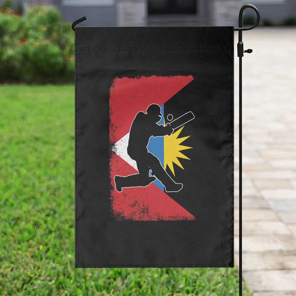 Antigua and Barbuda Cricket Garden Flag Retro Vintage Sport Antiguan Flag West Indies Cricket Fan TS10 Print Your Wear