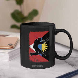 Antigua and Barbuda Cricket Coffee Mug Retro Vintage Sport Antiguan Flag West Indies Cricket Fan TS10 Print Your Wear