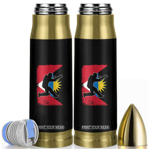 Antigua and Barbuda Cricket Bullet Tumbler Retro Vintage Sport Antiguan Flag West Indies Cricket Fan TS10 Black Print Your Wear