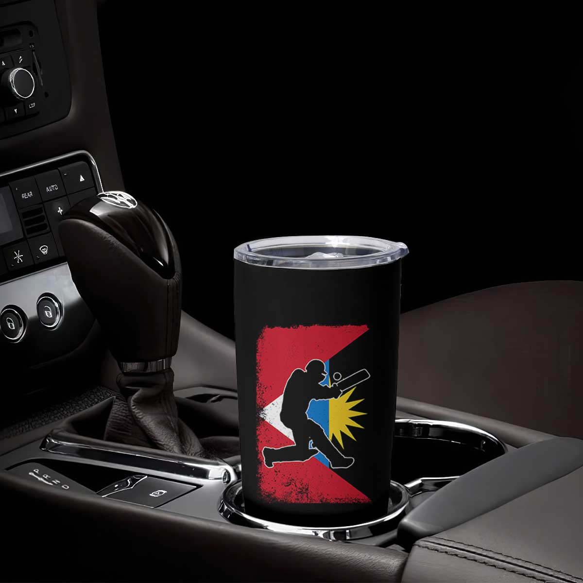 Antigua and Barbuda Cricket Tumbler Cup Retro Vintage Sport Antiguan Flag West Indies Cricket Fan TS10 Print Your Wear