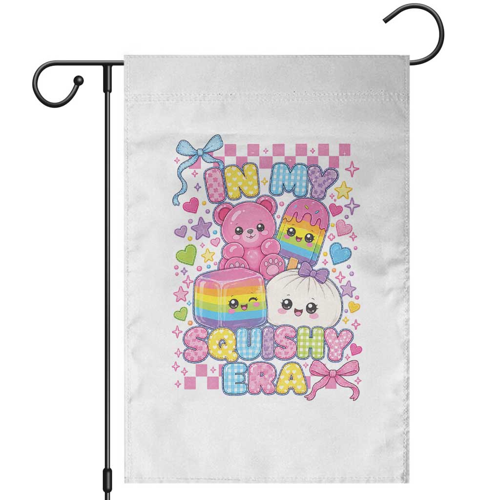 In My Squishy Era Garden Flag Cute Kawaii Pastel Dumpling Graphic TS10 White Print Your Wear