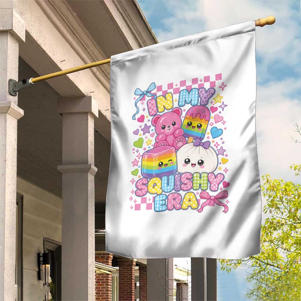 In My Squishy Era Garden Flag Cute Kawaii Pastel Dumpling Graphic