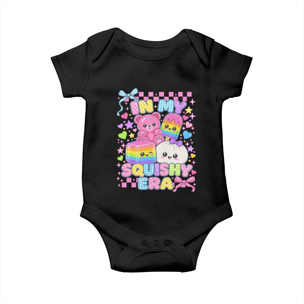 In My Squishy Era Baby Onesie Cute Kawaii Pastel Dumpling Graphic