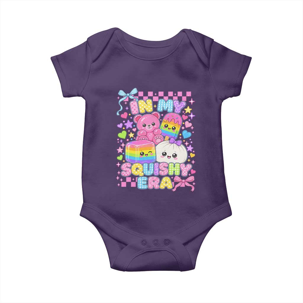 In My Squishy Era Baby Onesie Cute Kawaii Pastel Dumpling Graphic