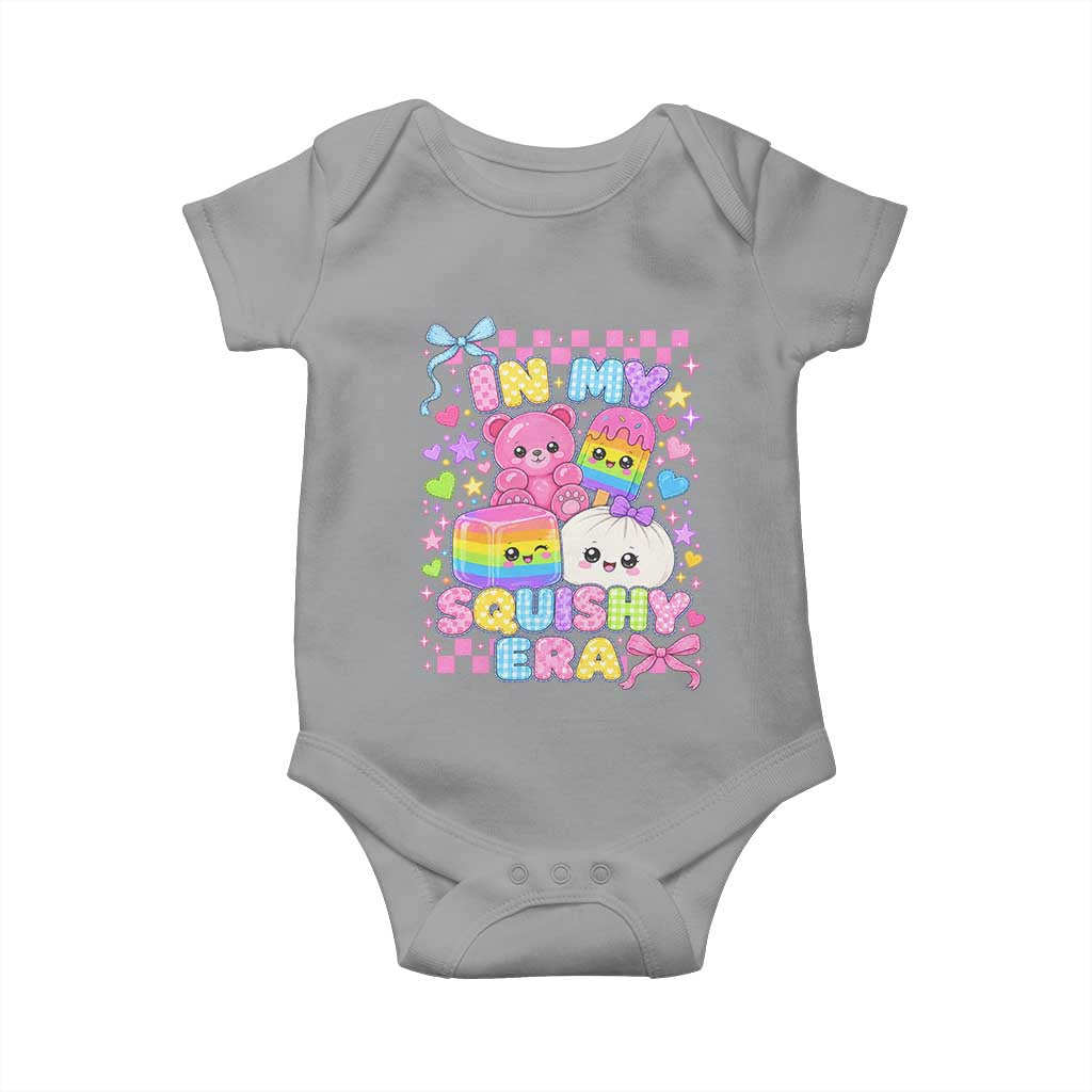 In My Squishy Era Baby Onesie Cute Kawaii Pastel Dumpling Graphic