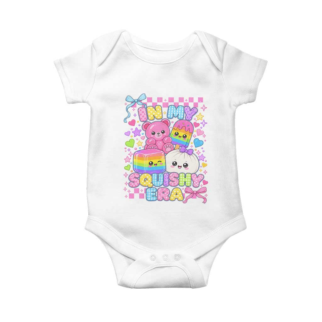In My Squishy Era Baby Onesie Cute Kawaii Pastel Dumpling Graphic