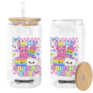 In My Squishy Era Glass Can Cute Kawaii Pastel Dumpling Graphic