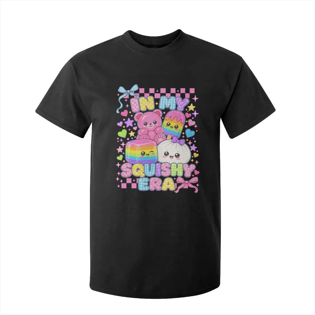 In My Squishy Era T Shirt For Kid Cute Kawaii Pastel Dumpling Graphic