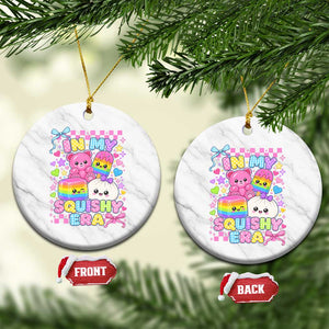 In My Squishy Era Ceramic Ornament Cute Kawaii Pastel Dumpling Graphic