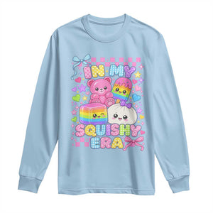 In My Squishy Era Long Sleeve Shirt Cute Kawaii Pastel Dumpling Graphic