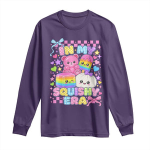 In My Squishy Era Long Sleeve Shirt Cute Kawaii Pastel Dumpling Graphic