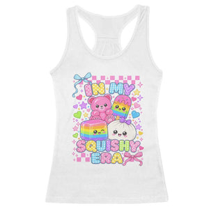 In My Squishy Era Racerback Tank Top Cute Kawaii Pastel Dumpling Graphic