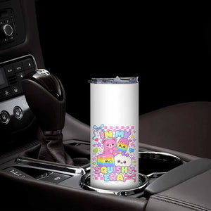 In My Squishy Era Skinny Tumbler Cute Kawaii Pastel Dumpling Graphic