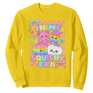 In My Squishy Era Sweatshirt Cute Kawaii Pastel Dumpling Graphic
