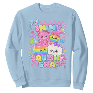 In My Squishy Era Sweatshirt Cute Kawaii Pastel Dumpling Graphic
