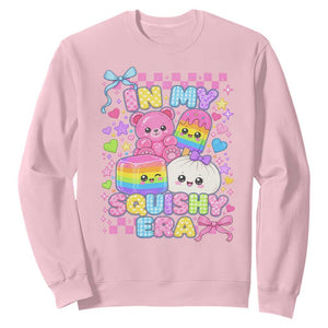 In My Squishy Era Sweatshirt Cute Kawaii Pastel Dumpling Graphic