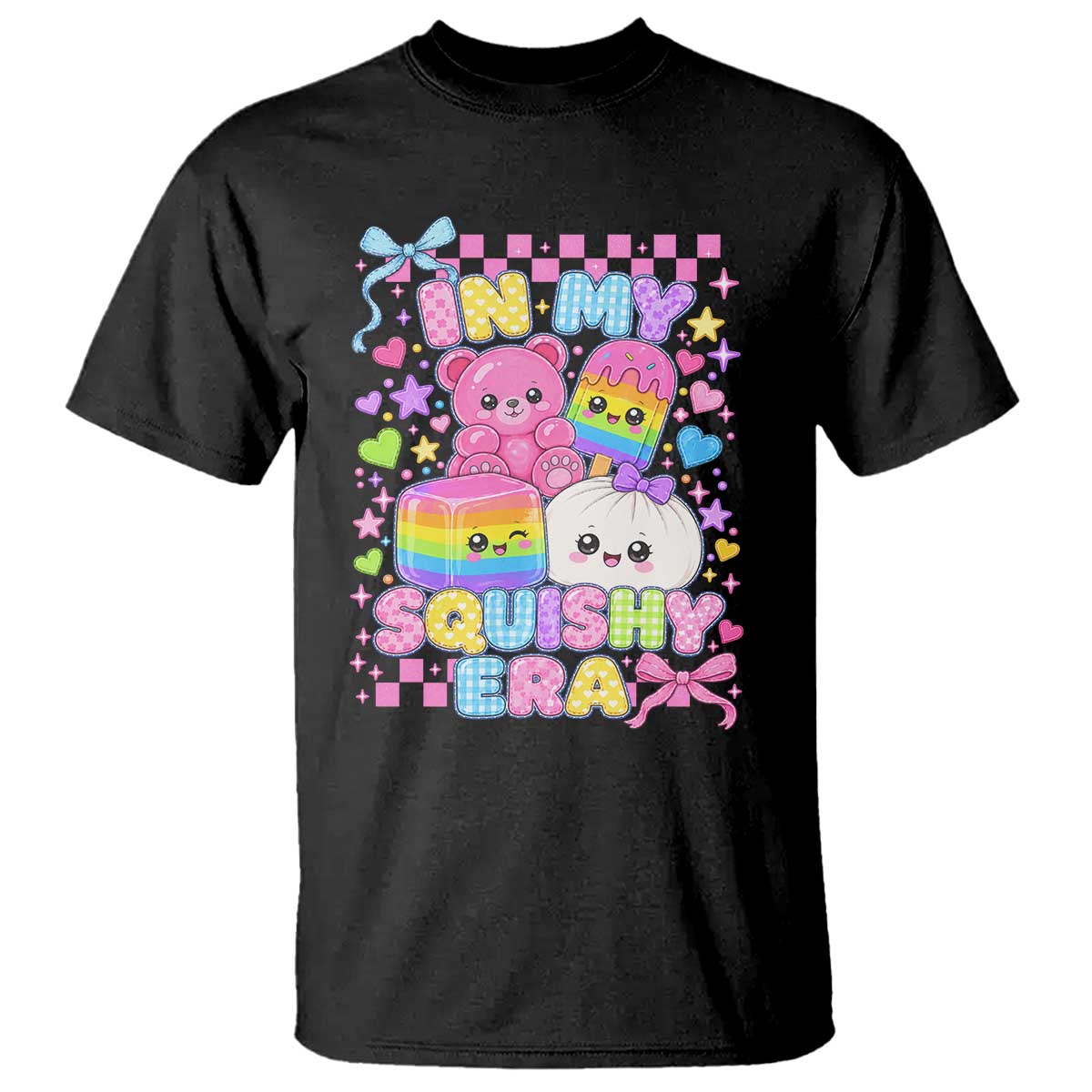 In My Squishy Era T Shirt Cute Kawaii Pastel Dumpling Graphic