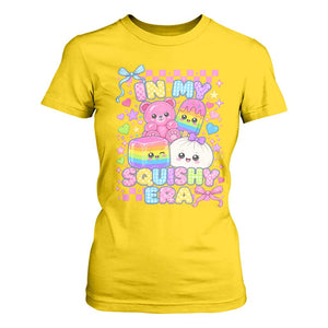 In My Squishy Era T Shirt For Women Cute Kawaii Pastel Dumpling Graphic