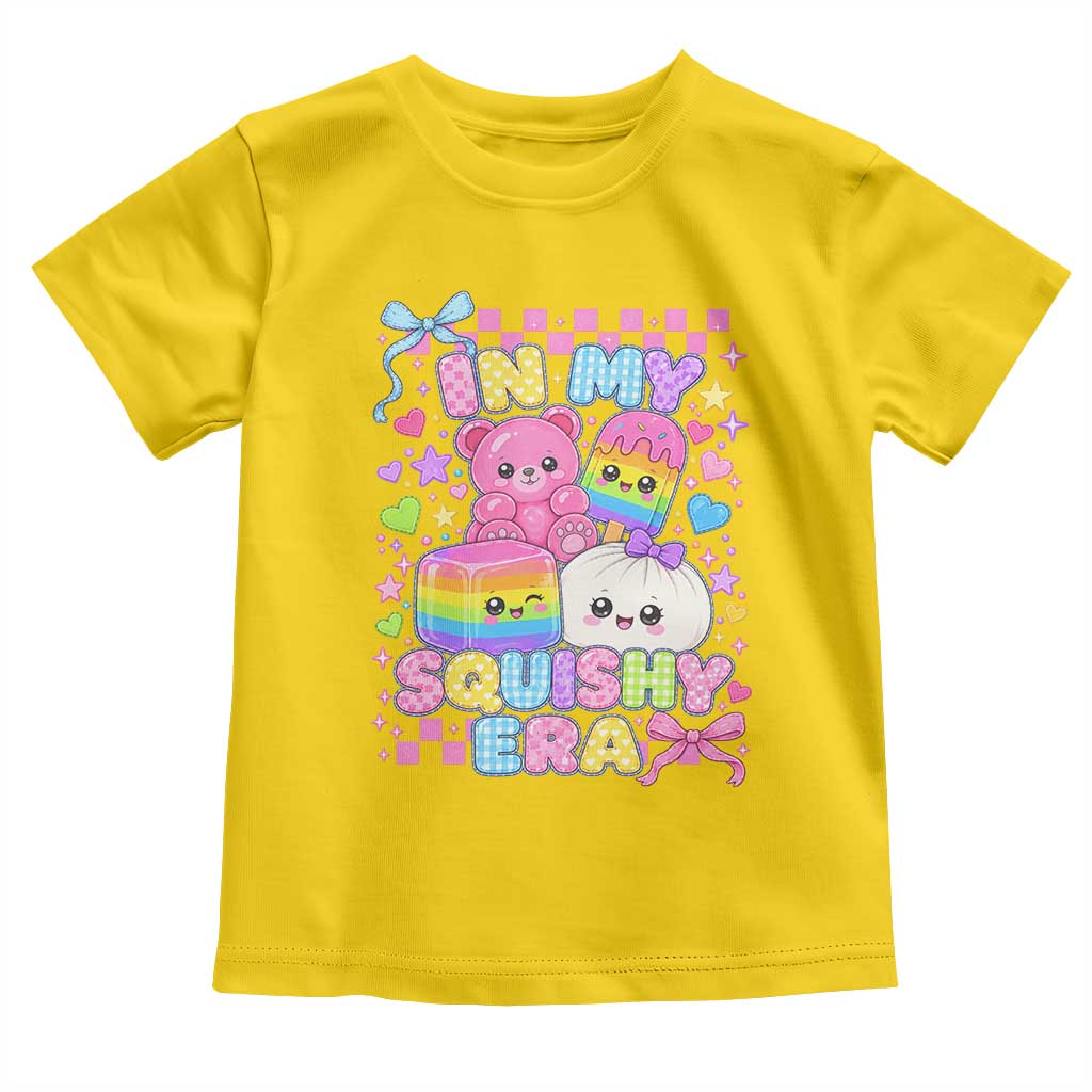 In My Squishy Era Toddler T Shirt Cute Kawaii Pastel Dumpling Graphic