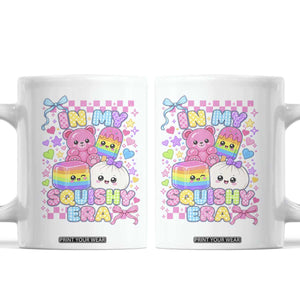 In My Squishy Era Coffee Mug Cute Kawaii Pastel Dumpling Graphic