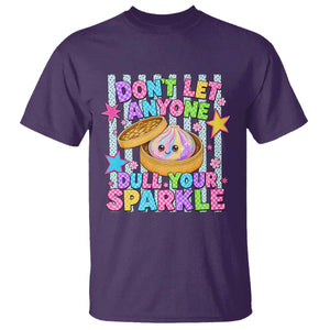 Squishy Lovers T Shirt Dont Let Anyone Dull Your Sparkle Cute Rainbow Dumpling Graphic