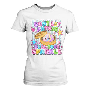 Squishy Lovers T Shirt For Women Dont Let Anyone Dull Your Sparkle Cute Rainbow Dumpling Graphic