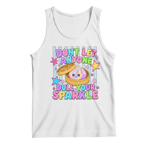 Squishy Lovers Tank Top Dont Let Anyone Dull Your Sparkle Cute Rainbow Dumpling Graphic