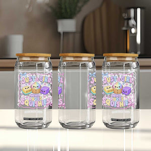 Just A Girl Who Loves Squishies Glass Can Squishy Lovers Kawaii Dumpling Graphic Coquette Bow Girls