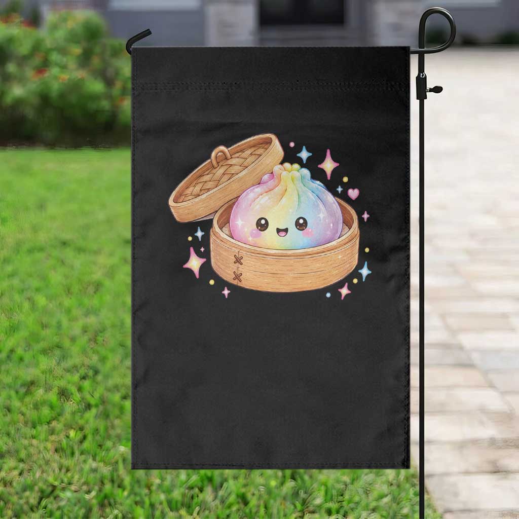 Cute Rainbow Dumpling Squishy Garden Flag Kawaii Graphic