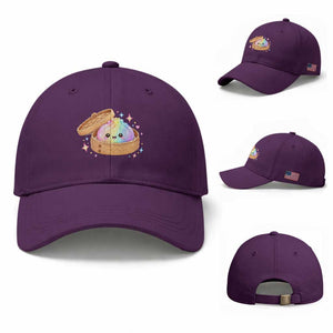Cute Rainbow Dumpling Squishy Baseball Cap Kawaii Graphic